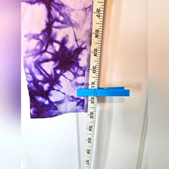 Purple Tie-Dye Women's Bumtastic Leggings! - Picture 8 of 13